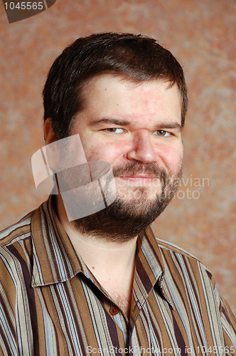 Image of man with beard and moustache