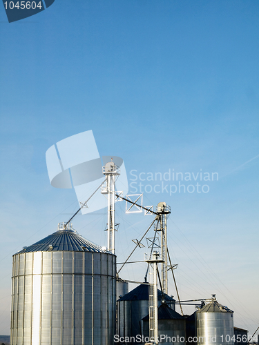 Image of Modern silos