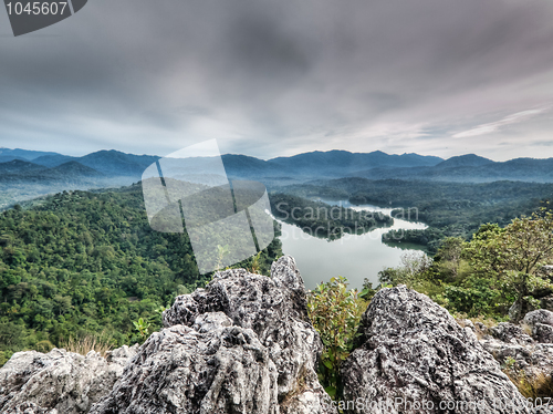 Image of Tropical mountain landscape