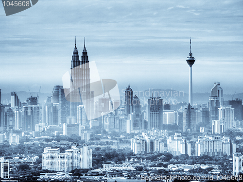 Image of Kuala Lumpur skyline.