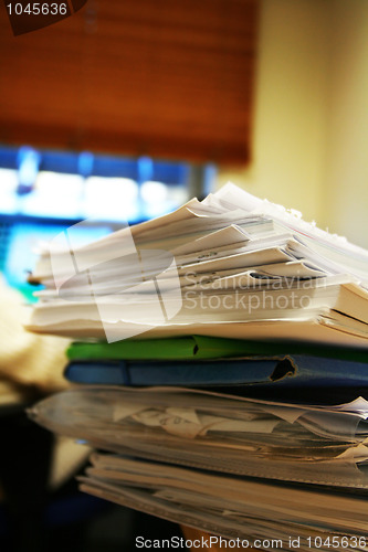 Image of Stack of documents