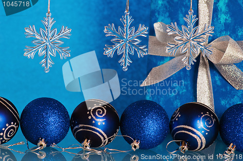 Image of New Year's and Christmas ornaments