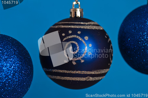 Image of New Year's and Christmas ornaments