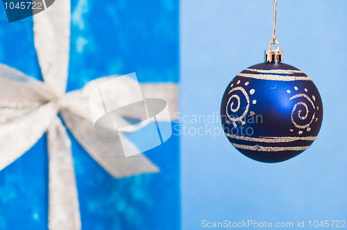 Image of New Year's and Christmas ornaments