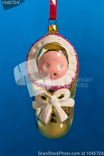 Image of New Year's and Christmas ornaments