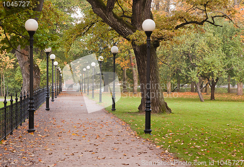 Image of Autumn park Kadriorg, Tallinn