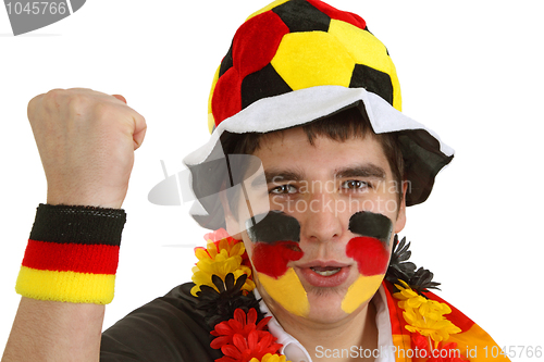 Image of German soccer fan