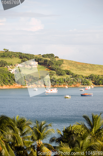 Image of Friendship Bay fishing boats Bequia St. Vincent