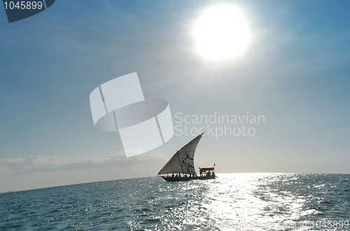 Image of Dhow Sailing boat