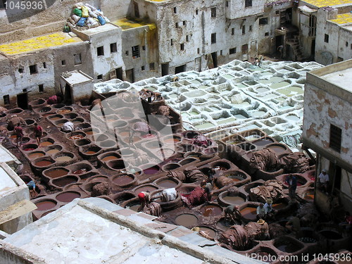 Image of Moroccan Tannery