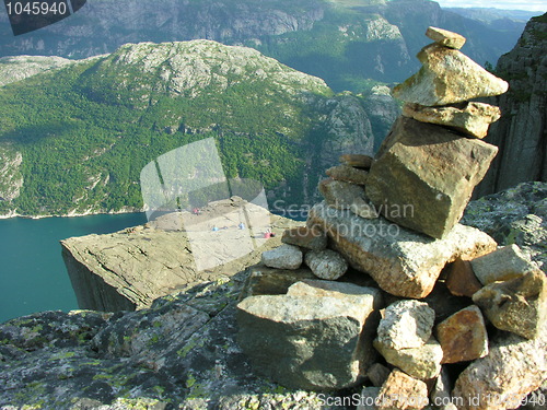 Image of Preikestolen Rocky view