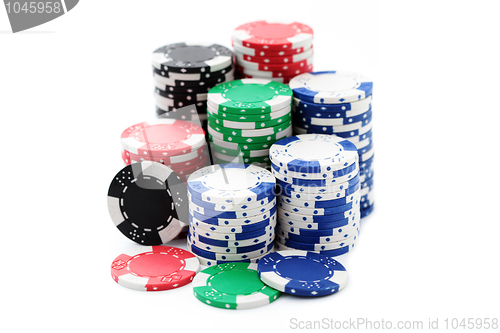 Image of poker chips