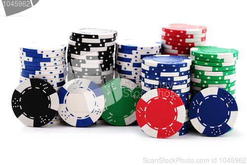 Image of poker chips