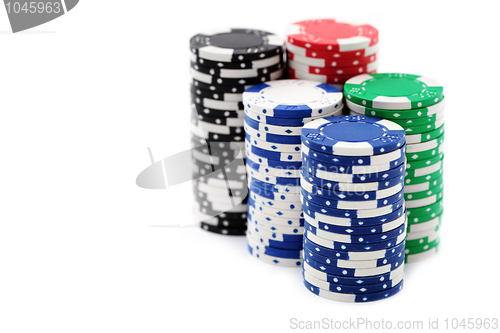 Image of poker chips