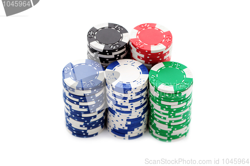 Image of poker chips