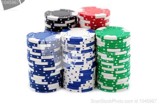 Image of poker chips