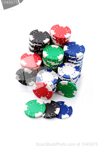 Image of poker chips