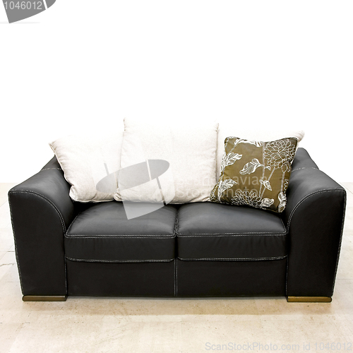 Image of Leather couch