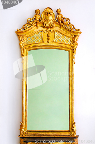 Image of Golden mirror