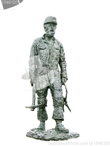 Image of Miner Statue