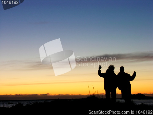Image of Say hallo to sunset