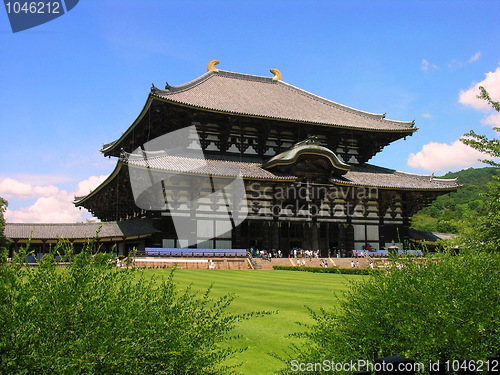 Image of Todai-ji temple in Nara