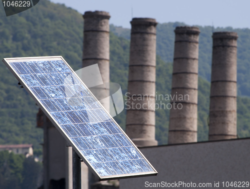 Image of Solar Panel Contrast