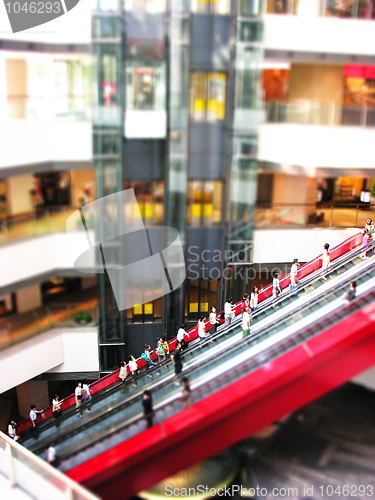 Image of Shopping mall tilt