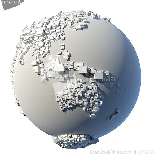 Image of Cubic structure of the planet Earth