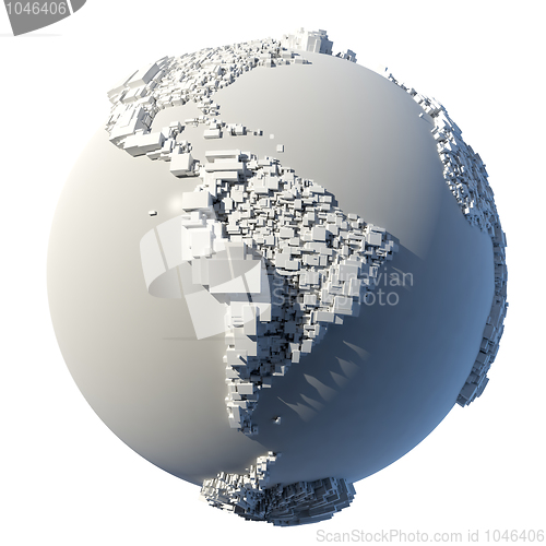 Image of Cubic structure of the planet Earth