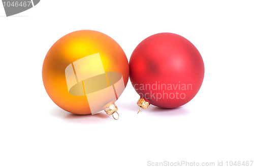 Image of Christmas balls.