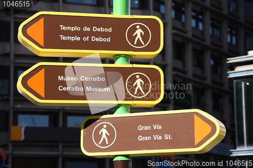 Image of Madrid sign
