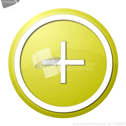 Image of yellow plus button