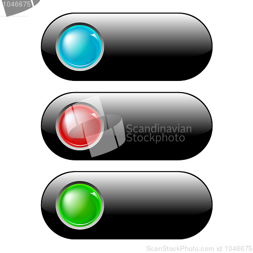 Image of Vector buttons
