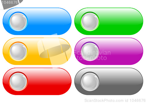 Image of Vector buttons