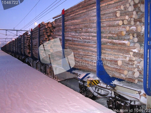 Image of Timber transportation