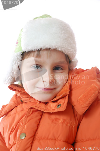 Image of child wearing winter clothing