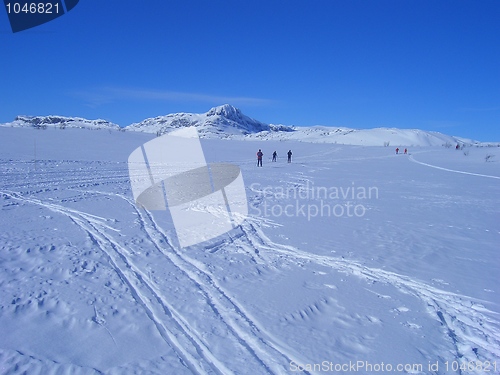 Image of Cross-country skiing in Valdres