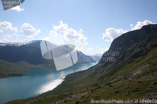 Image of Gjende and Besseggen