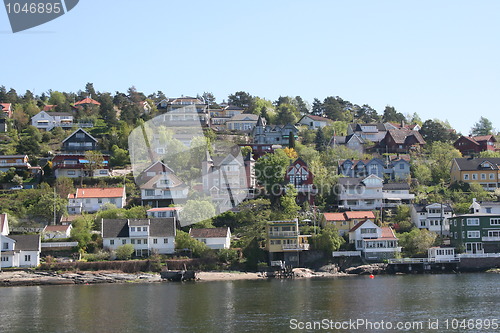 Image of Drøbak in summer