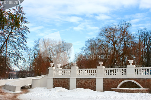 Image of Park in the winter season