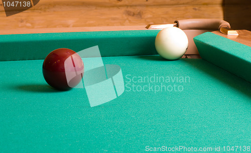 Image of Russian billiards.