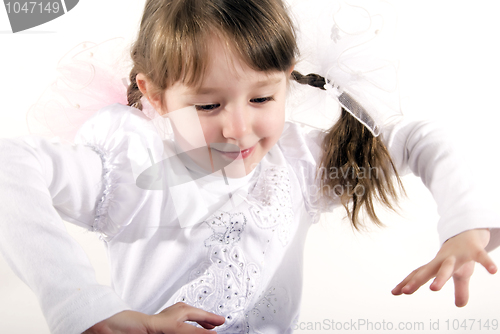 Image of Photo of a little girl  