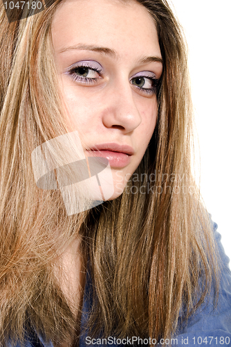 Image of Portrait of a young girl    