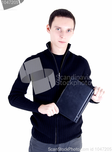 Image of man with laptop 