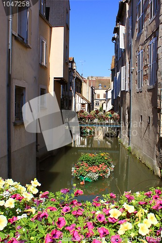 Image of flowered bridge