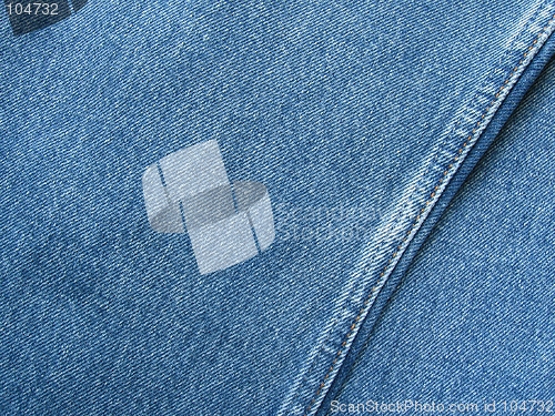 Image of Jeans seams