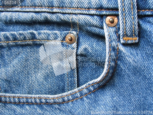 Image of Jeans pocket
