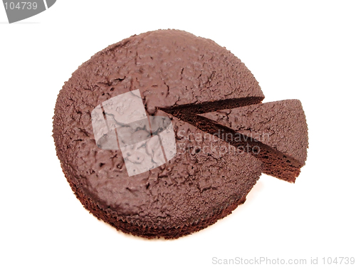 Image of Chocolate cake-upper view