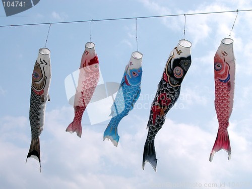 Image of Flying carps-Koinobori